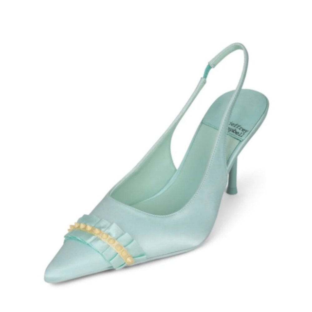 Jeffrey Campbell Heels Distaff Mint Combo Size 8 - Brand new!